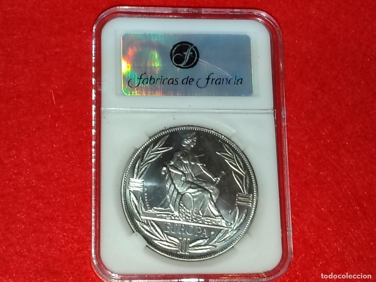 Old Coins of Europe: MONEDA DE 1 ECU DE 1981 FRANCIA ASSISE, 10 PAISES UNION EUROPEA