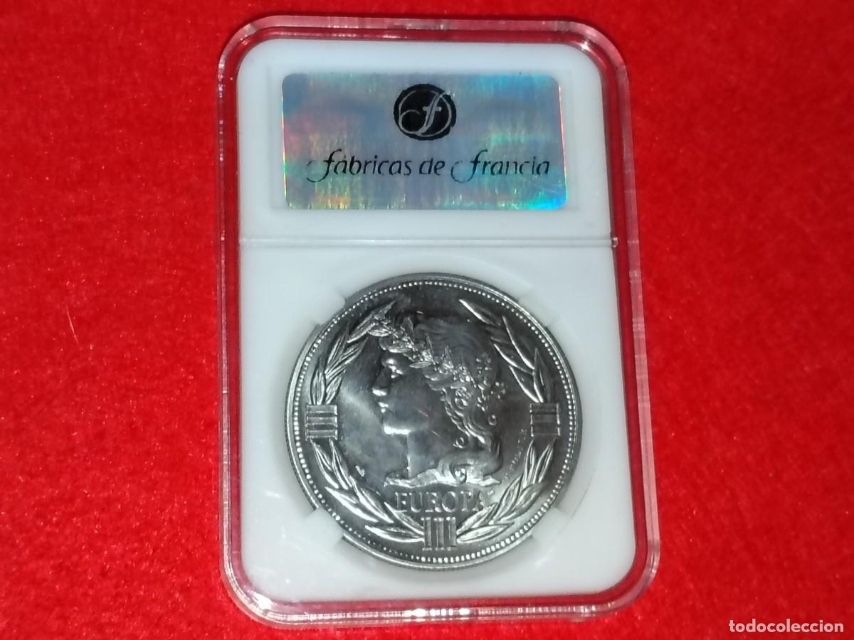 Monete antiche di Europa: MONEDA DE 1 ECU DE 1987 FRANCIA MARIANNE, 10 PAISES UNION EUROPEA