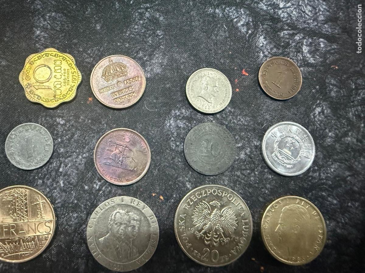 Old Coins of Europe: 17.-12 MONEDAS DE 4 CONTINENTES &middot; PIEZAS ANTIGUAS + EX&Oacute;TICAS &middot; FRANCIA, POLONIA, SRI LANKA Y M&Aacute;S