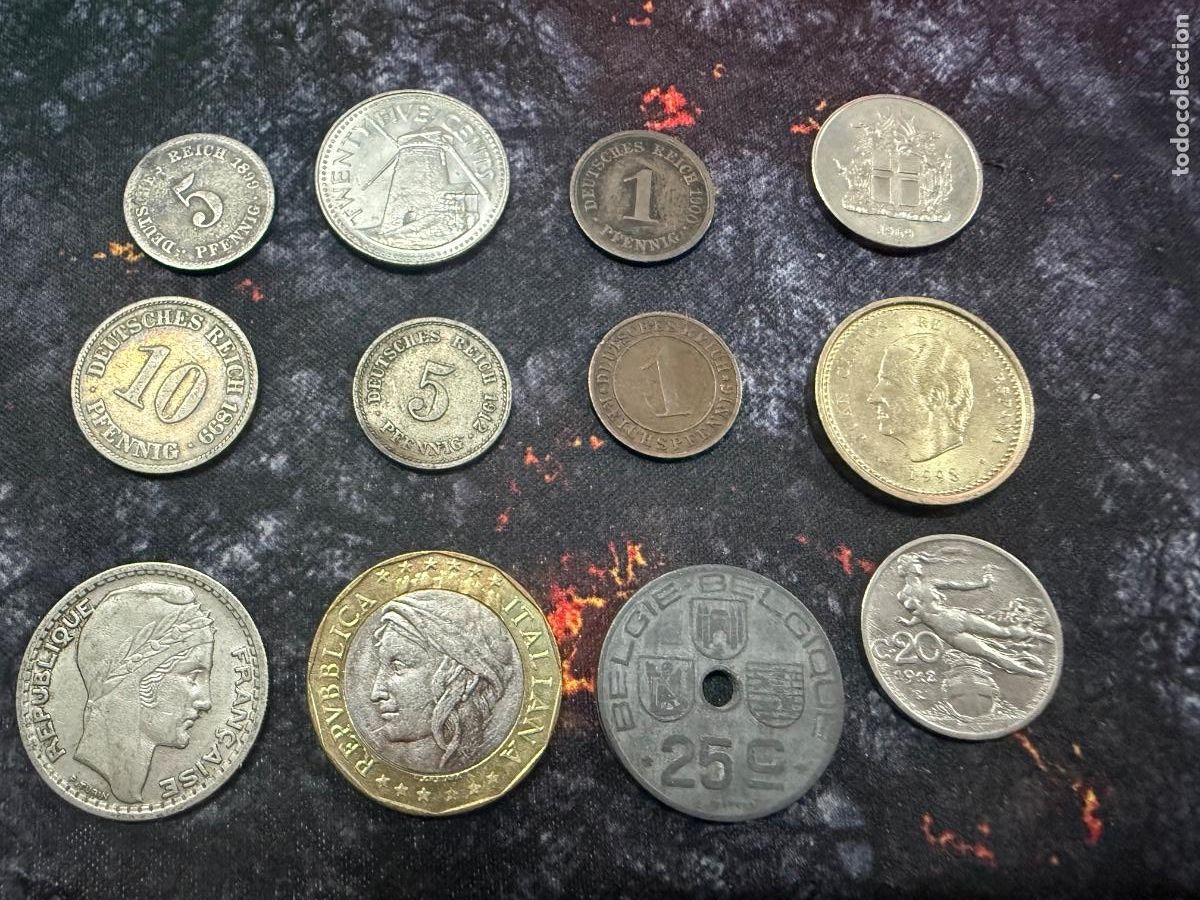 Old Coins of Europe: 19.- 12 MONEDAS CON M&Aacute;S DE 100 A&Ntilde;OS DE HISTORIA &middot; IMPERIO ALEM&Aacute;N 1889 + EUROPA