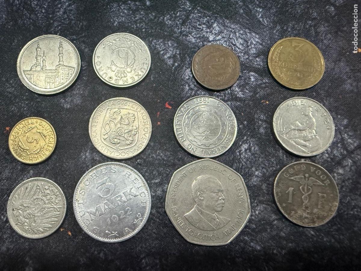 Old Coins of Europe: 21.- 12 MONEDAS, MUCHOS PA&Iacute;SES Y D&Eacute;CADAS DE HISTORIA &middot; ALEMANIA + EUROPA + ASIA
