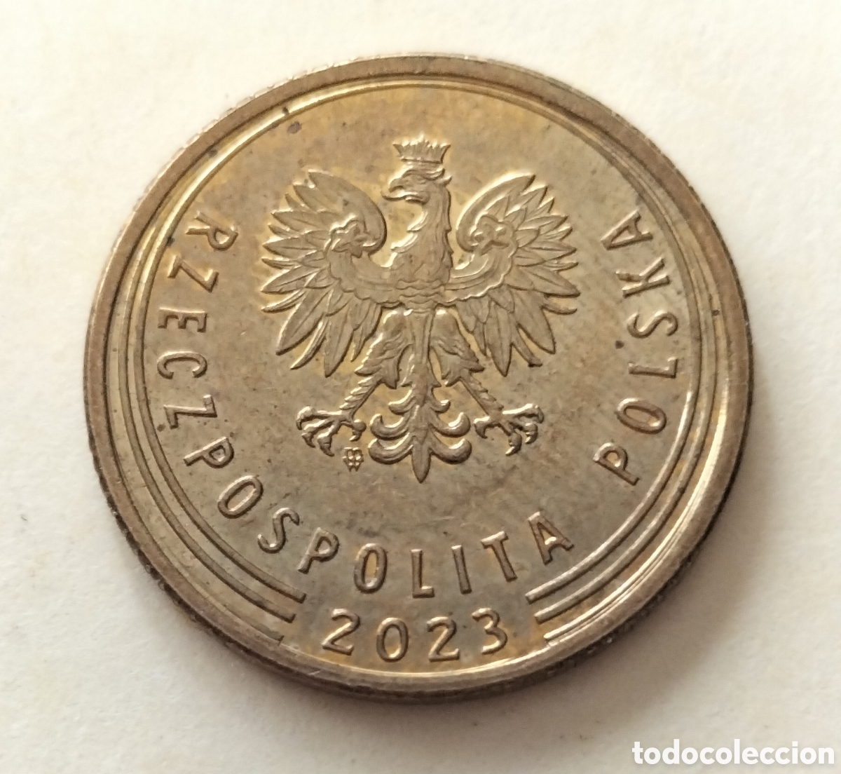 Monedas antiguas de Europa: Moneda 5 groszy 2023 Polonia