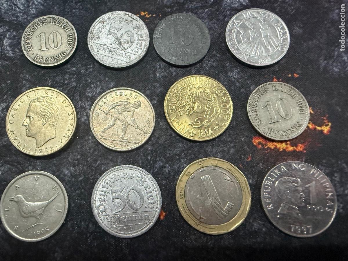 Alte M&uuml;nzen aus Europa: 22.- 12 MONEDAS, M&Aacute;S DE UN SIGLO DE HISTORIA &middot; ALEMANIA IMPERIAL 1903 + ESPA&Ntilde;A Y EUROPA
