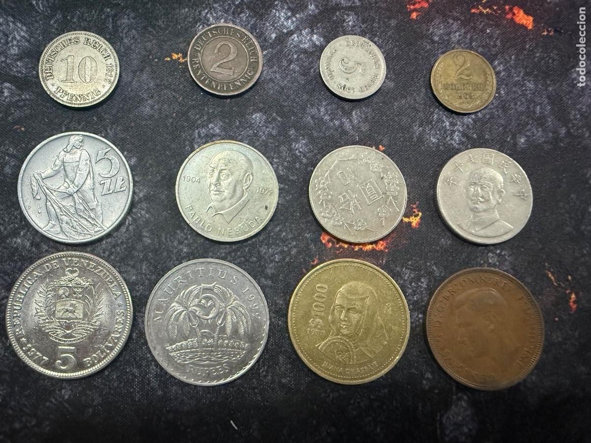 Alte M&uuml;nzen aus Europa: 23.- 12 MONEDAS Y M&Aacute;S DE 125 A&Ntilde;OS DE HISTORIA &middot; ALEMANIA 1898 + AM&Eacute;RICA, EUROPA Y ASIA
