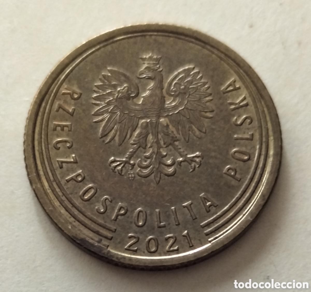 Monedas antiguas de Europa: Moneda 5 groszy 2021 Polonia