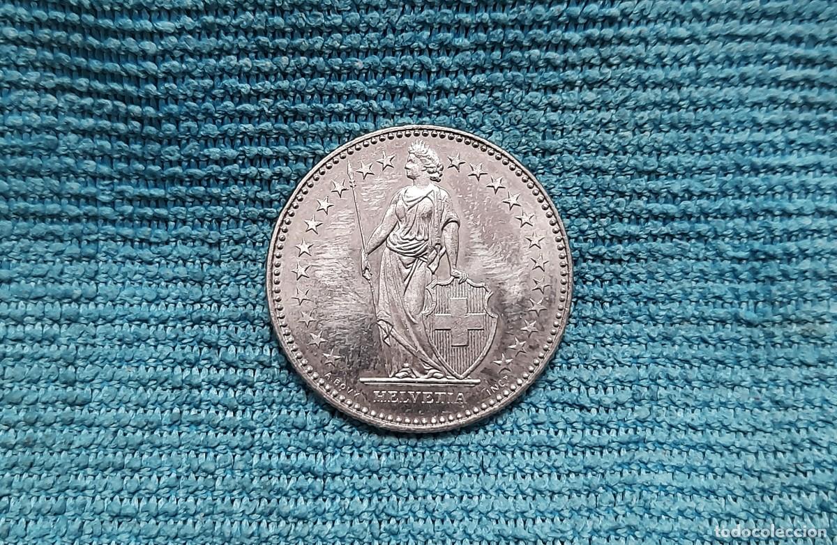 Monedas antiguas de Europa: Suiza, 2 Francs 1994 - Foto 2