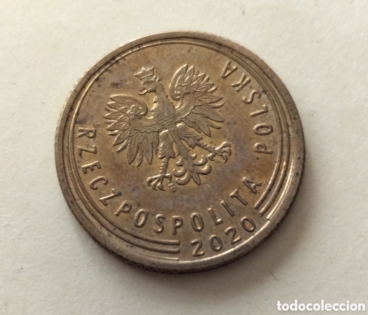 Monedas antiguas de Europa: Moneda 5 groszy 2020 Polonia