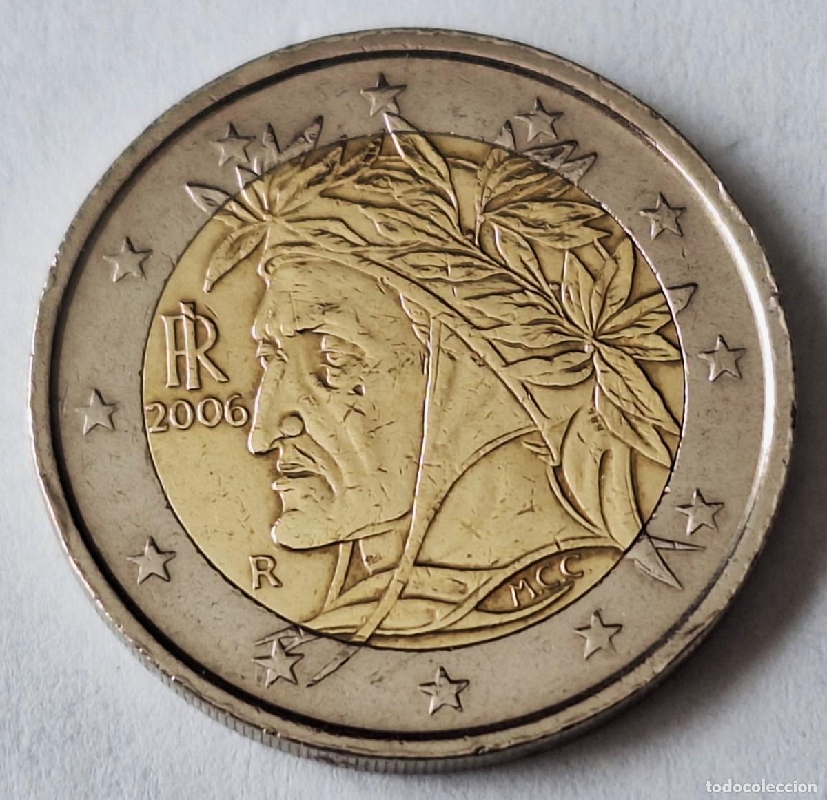 Monedas antiguas de Europa: ITALIA - MONEDA DE 2 EUROS DEL A&Ntilde;O 2006 - - BIEN CONSERVADA