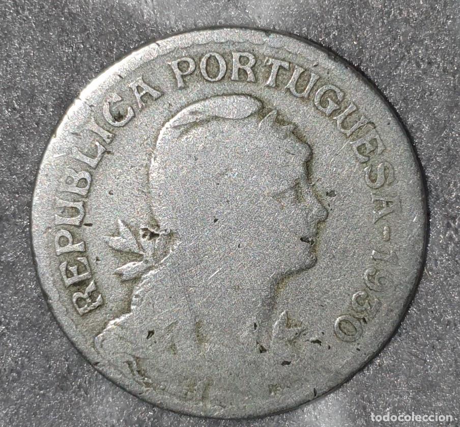 Old Coins of Europe: Moeda Portugal 1 Escudo 1930 &ndash; Rep&uacute;blica Portuguesa &ndash; Antiga
