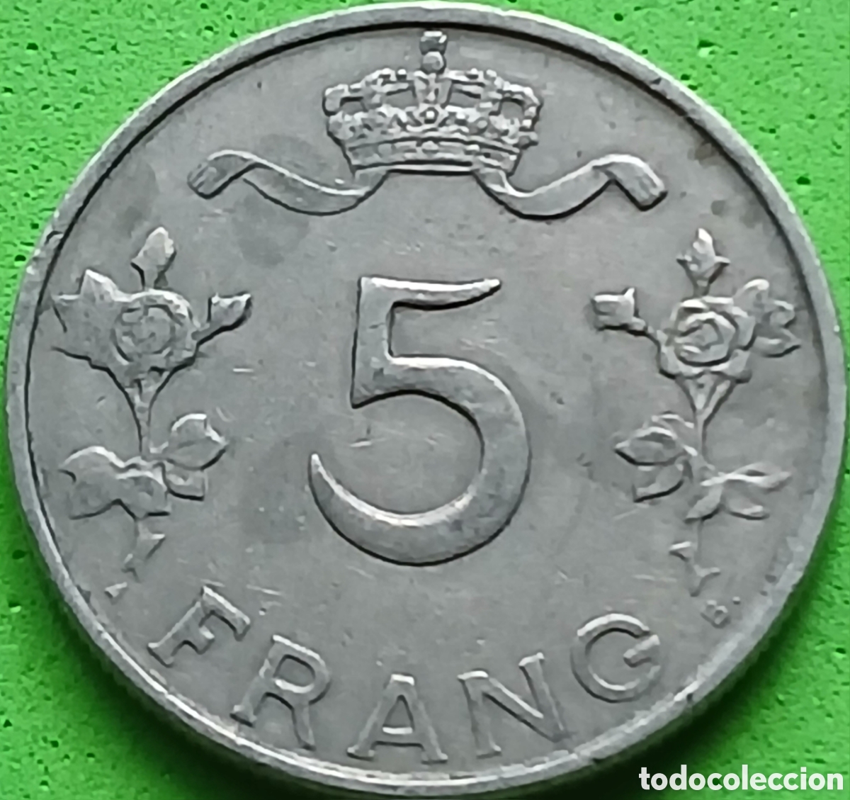 Monedas antiguas de Europa: Luxemburgo 5 francos 1949 km#50