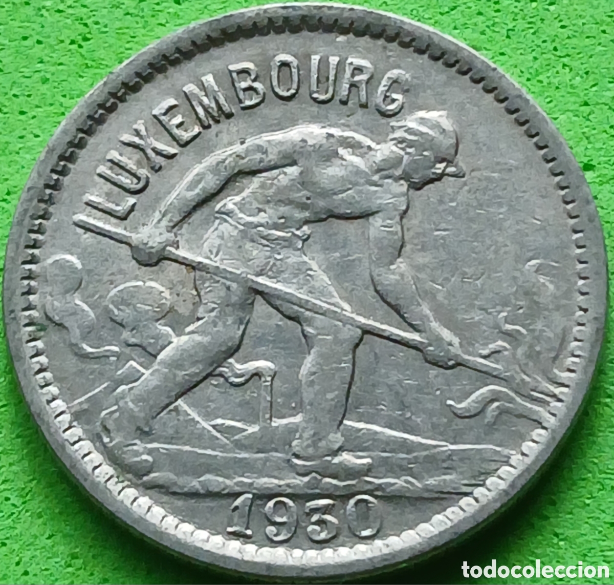 Monedas antiguas de Europa: Luxemburgo 50 c&eacute;ntimos 1930 km#43