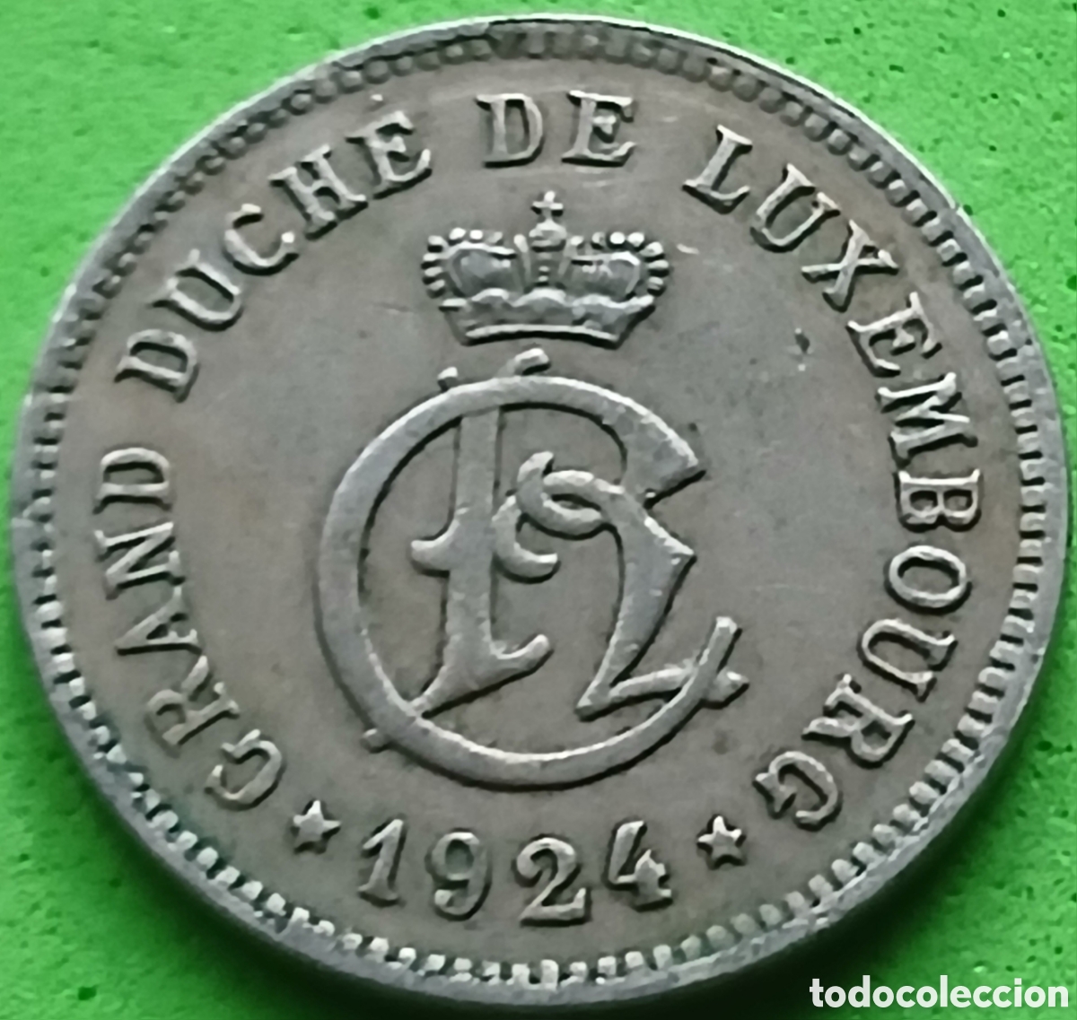 Monedas antiguas de Europa: Luxemburgo 10 c&eacute;ntimos 1924 km#34
