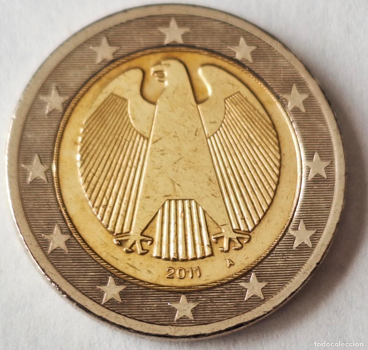 Monedas antiguas de Europa: ALEMANIA - MONEDA DE 2 EUROS DEL A&Ntilde;O 2011 CECA &rdquo;A&rdquo; - - BIEN CONSERVADA