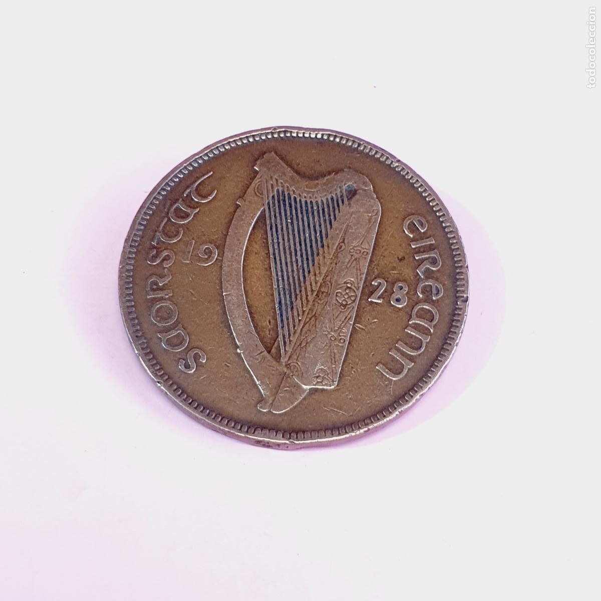 Monedas antiguas de Europa: MONEDA-IRLANDA-1 PENIQUE.(1 PENNY)-ESTADO LIBRE DE IRLANDA-PRIMER A&Ntilde;O ACU&Ntilde;ACI&Oacute;N-