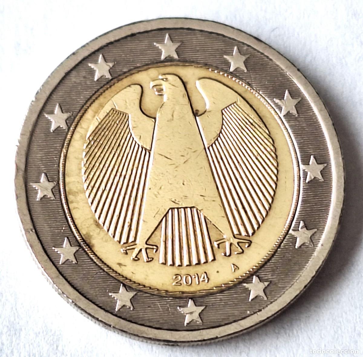Monedas antiguas de Europa: ALEMANIA - MONEDA DE 2 EUROS DEL A&Ntilde;O 2014 CECA &rdquo;A&rdquo; - - BIEN CONSERVADA