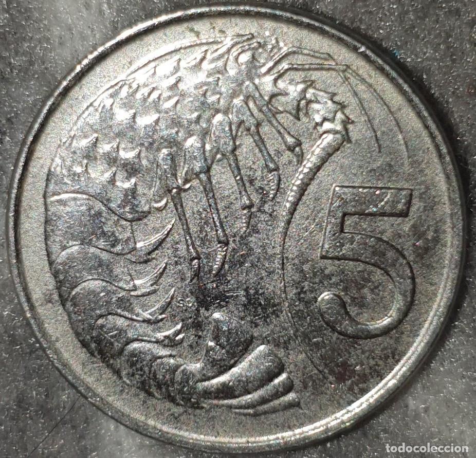 Monedas antiguas de Europa: Cayman Islands 5 Cents 1996 &ndash; Queen Elizabeth II &ndash; Cayman
