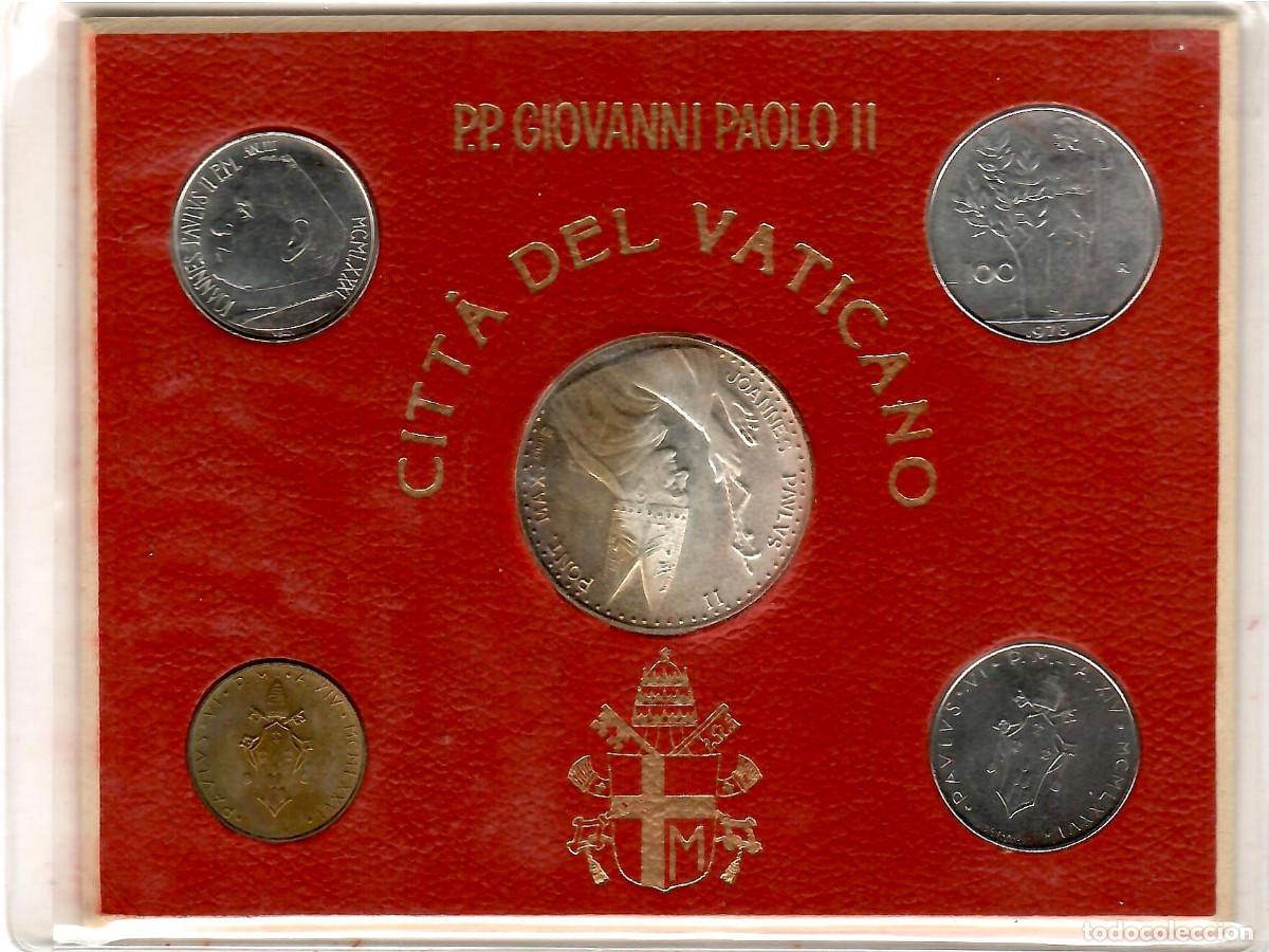 Old Coins of Europe: ESTUCHE CON MONEDAS Y MEDALLA VATICANO