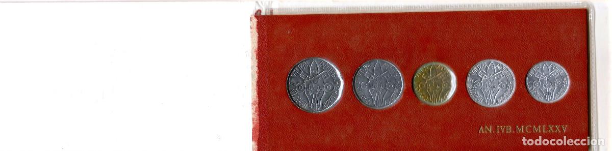 Old Coins of Europe: CARTERA MONEDAS VATICANO 1975 PABLO VI