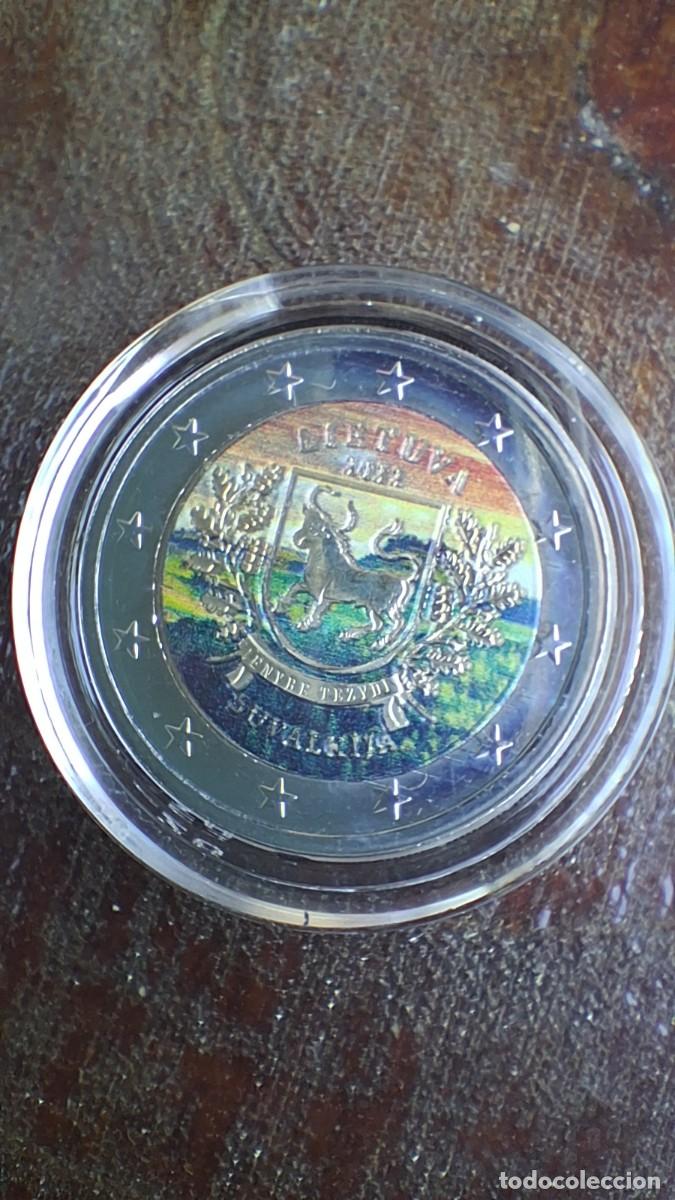 Monedas antiguas de Europa: 2 EUROS LITUANIA 2022 Regi&oacute;n Suvalkija COLOR