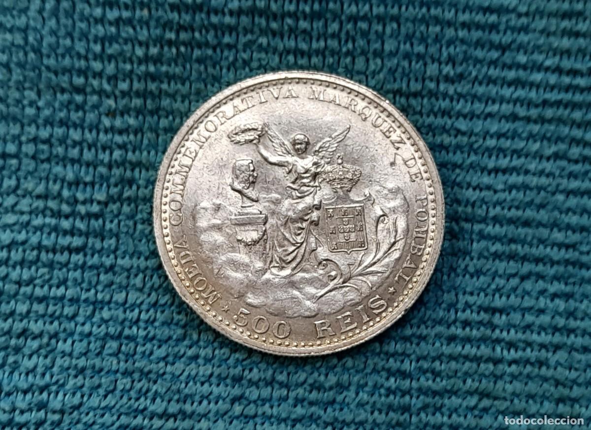Monedas antiguas de Europa: Portugal, 500 Reis 1910