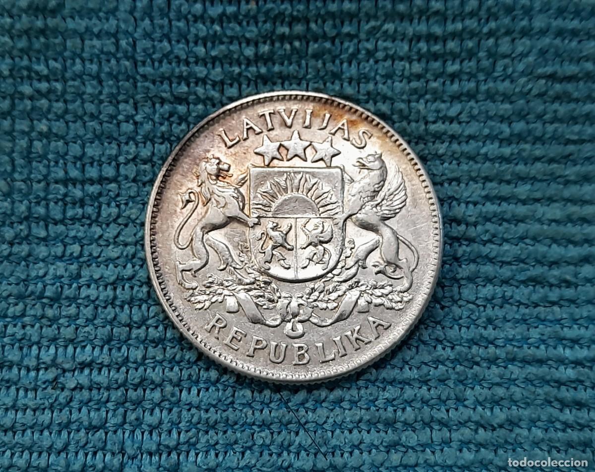 Monedas antiguas de Europa: Letonia, 2 Lati 1925 - Foto 1