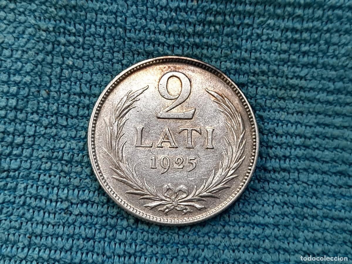 Monedas antiguas de Europa: Letonia, 2 Lati 1925 - Foto 2