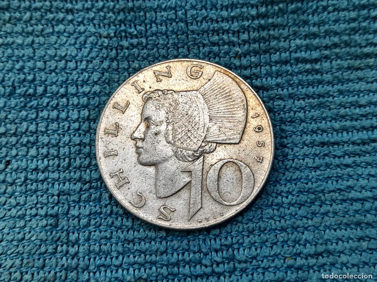 Monedas antiguas de Europa: Austria, 10 Schilling 1957