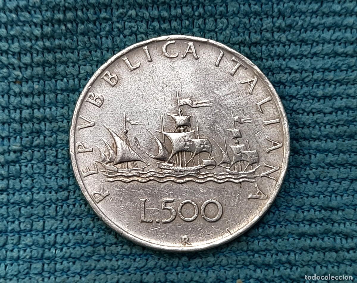 Monedas antiguas de Europa: Italia, 500 Lire 1960