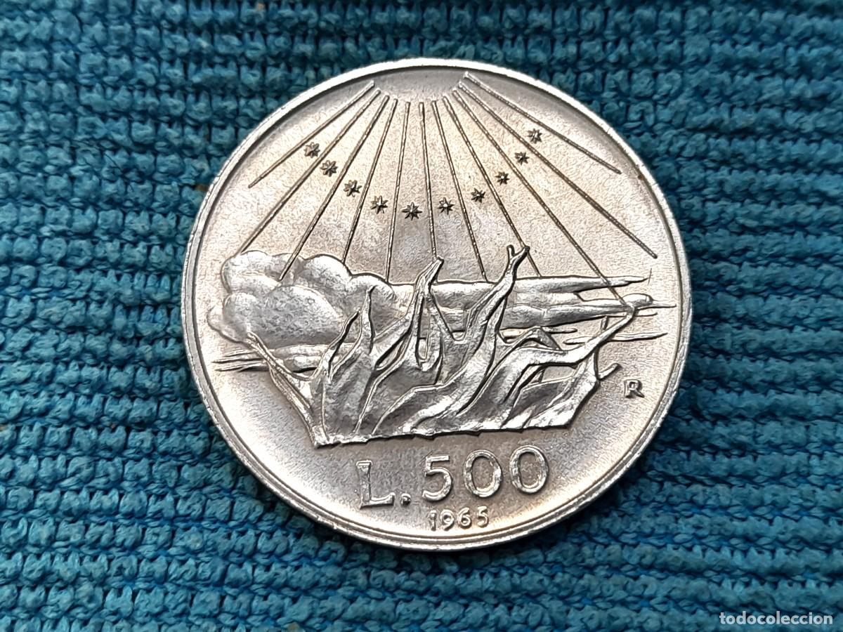 Monedas antiguas de Europa: Italia, 500 Lire 1965