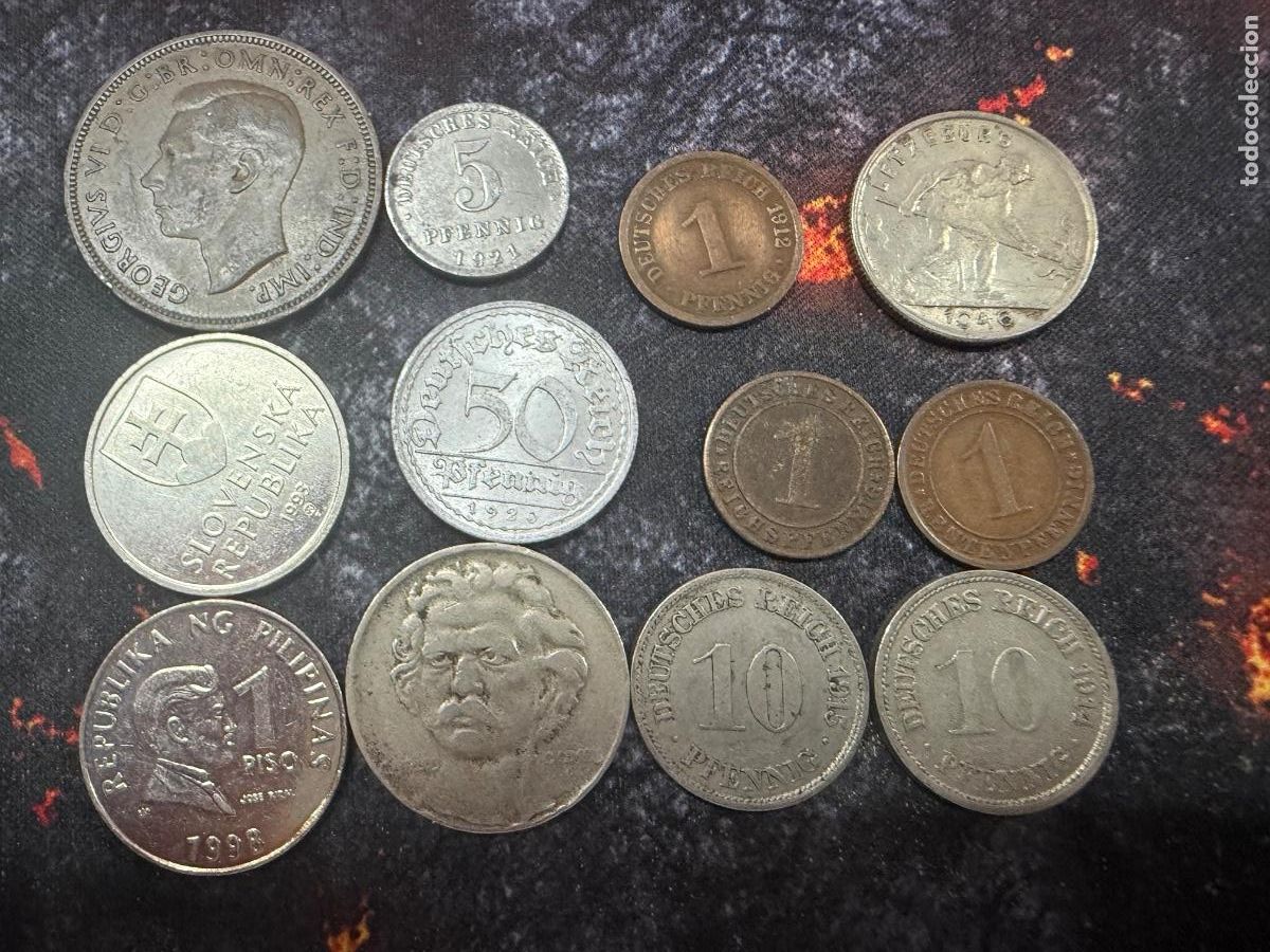 Old Coins of Europe: 31.- LOTE 12 MONEDAS ANTIGUAS EUROPEAS | ALEMANIA IMPERIAL, IRLANDA, GRAN BRETA&Ntilde;A Y M&Aacute;S