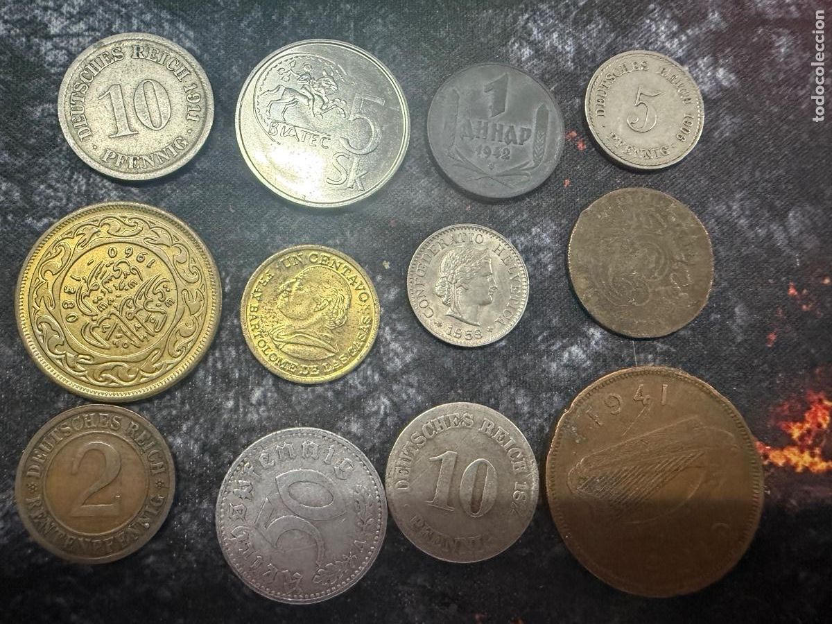 Monnaies anciennes de Europe: 35.-LOTE 12 MONEDAS ANTIGUAS DEL MUNDO | ALEMANIA IMPERIAL 1911, IRLANDA, SUIZA Y M&Aacute;S