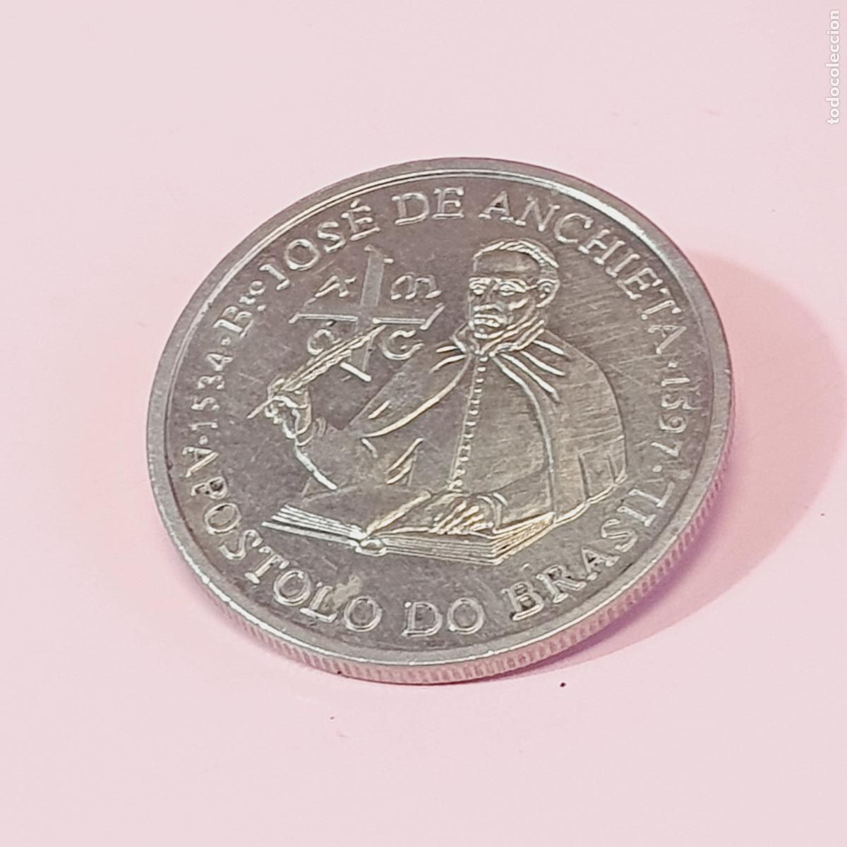 Monedas antiguas de Europa: Moneda-Portugal.(Rep&uacute;blica P)-200 Escudos-Jos&eacute; de Anchieta-Excelente-Ver fotograf&iacute;as-Coleccionistas.