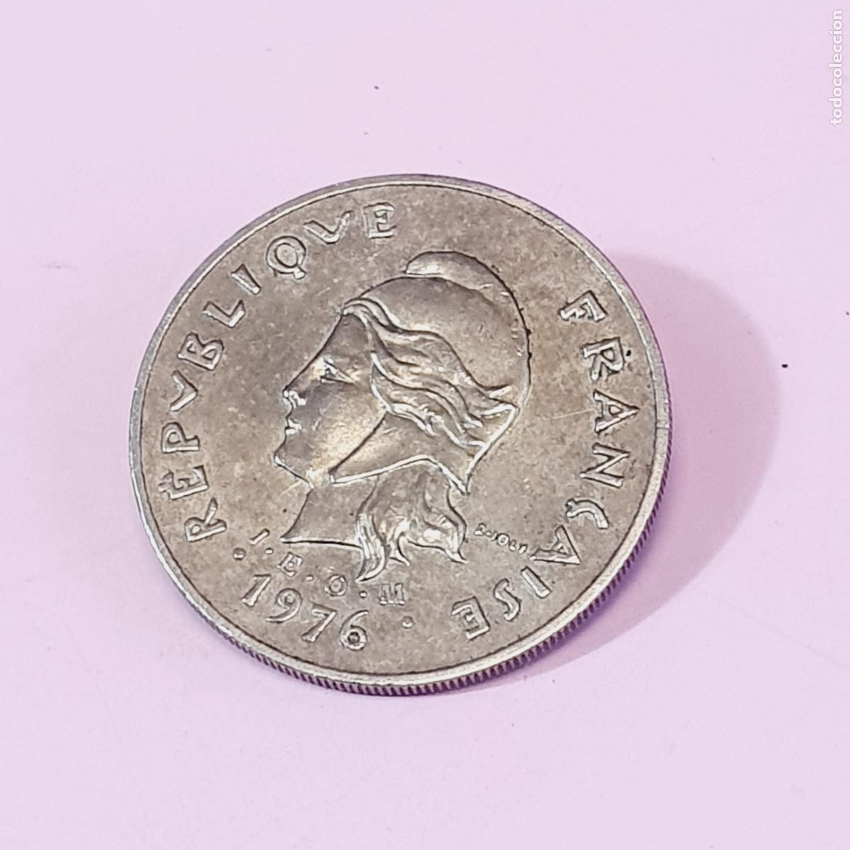 Monedas antiguas de Europa: MONEDA-REP&Uacute;BLICA FRANCESA.(FRANCIA.)-POLYNESIE-FRANCAISE-1976-GRANDE-MARIANNE CON GORRO FRIGIA