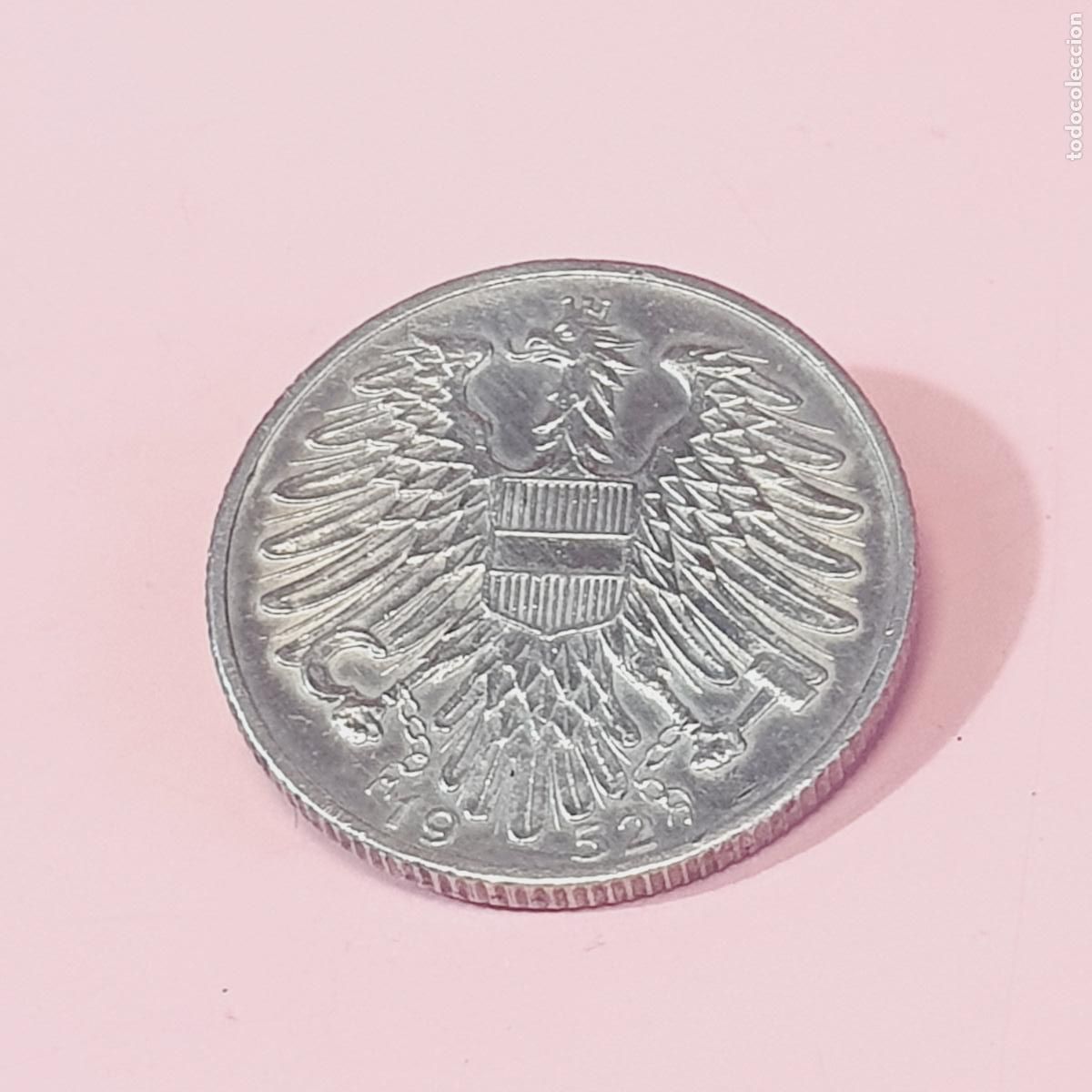 Monedas antiguas de Europa: MONEDA-AUSTRIA-5 SCHILLING.(5 CHELINES-1952.(PRIMER A&Ntilde;O DE ACU&Ntilde;ACI&Oacute;N)-ALUMINIO-VER FOTOGRAF&Iacute;AS