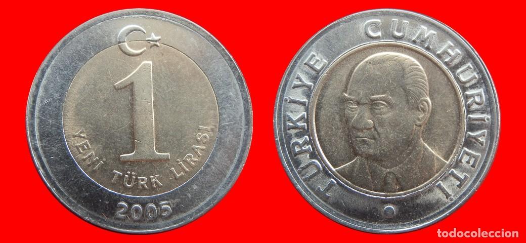 Monedas antiguas de Europa: 1 LIRA LIRASI 2005 TURQUIA-156383
