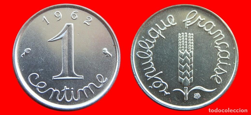 Monedas antiguas de Europa: 1 CENTIMO 1962 FRANCIA-156386