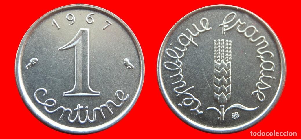 Monedas antiguas de Europa: 1 CENTIMO 1967 FRANCIA-156387