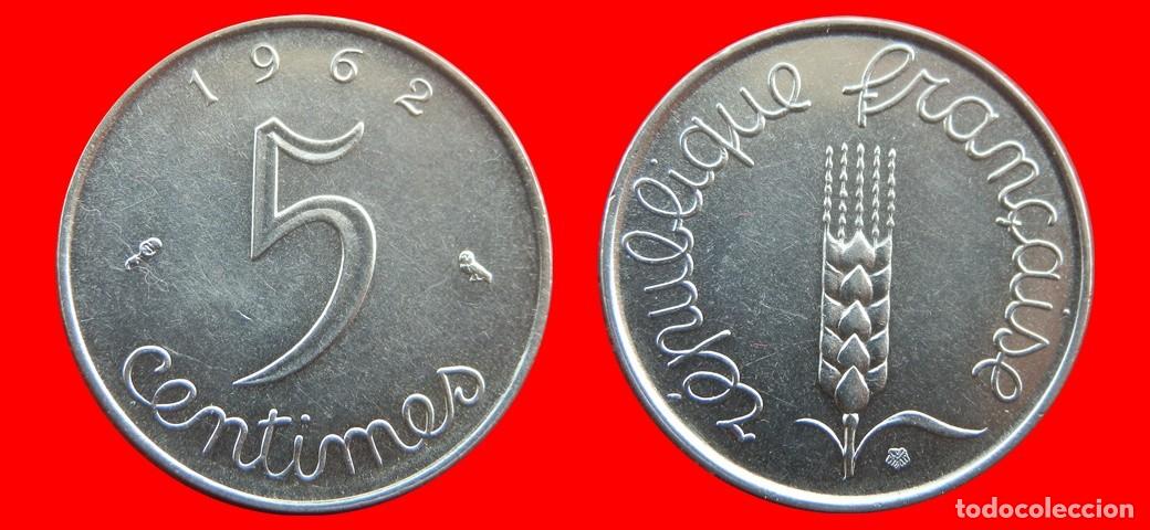 Monedas antiguas de Europa: 5 CENTIMOS 1962 FRANCIA-156388
