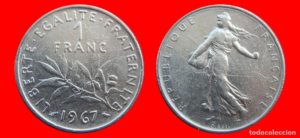 Monedas antiguas de Europa: 1 FRANCO 1967 FRANCIA-156394