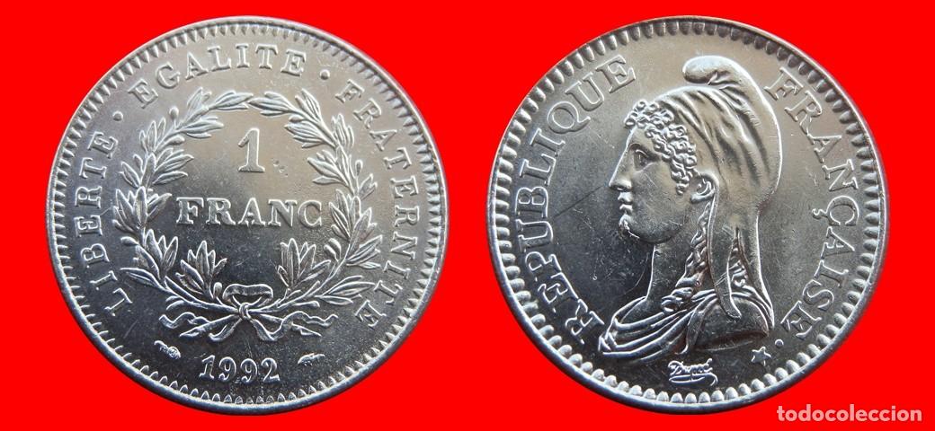 Monedas antiguas de Europa: 1 FRANCO 1992 FRANCIA-156397