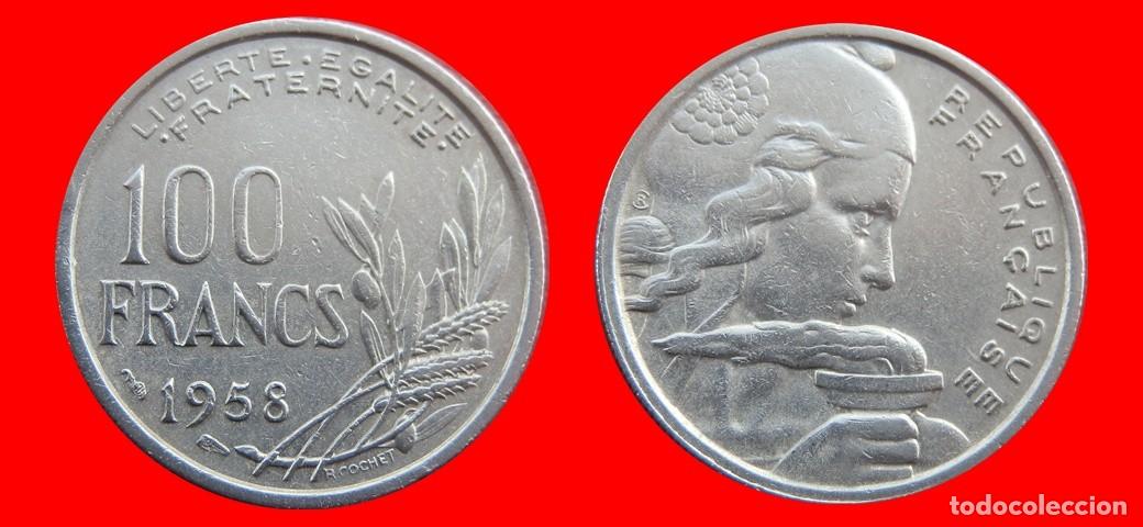 Monedas antiguas de Europa: 100 FRANCOS 1958 FRANCIA-156420