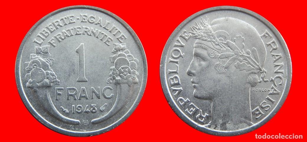 Monedas antiguas de Europa: 1 FRANCO 1948B ALUMINIO FRANCIA-156429