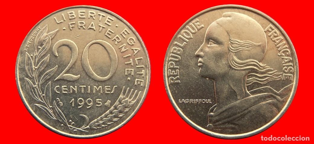 Monedas antiguas de Europa: 20 CENTIMOS 1995 FRANCIA-156444