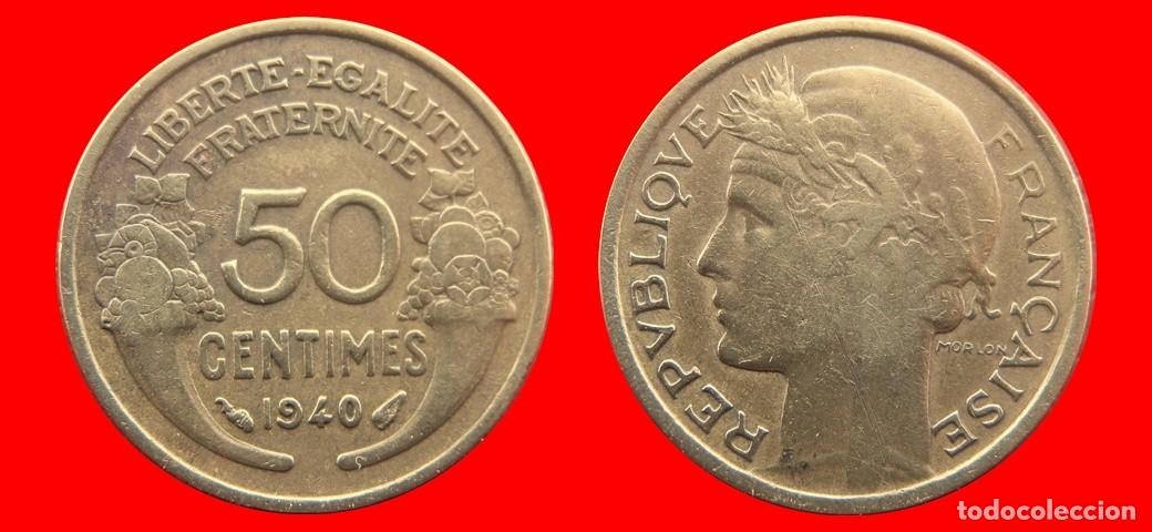 Monedas antiguas de Europa: 50 CENTIMOS 1940 FRANCIA-156450
