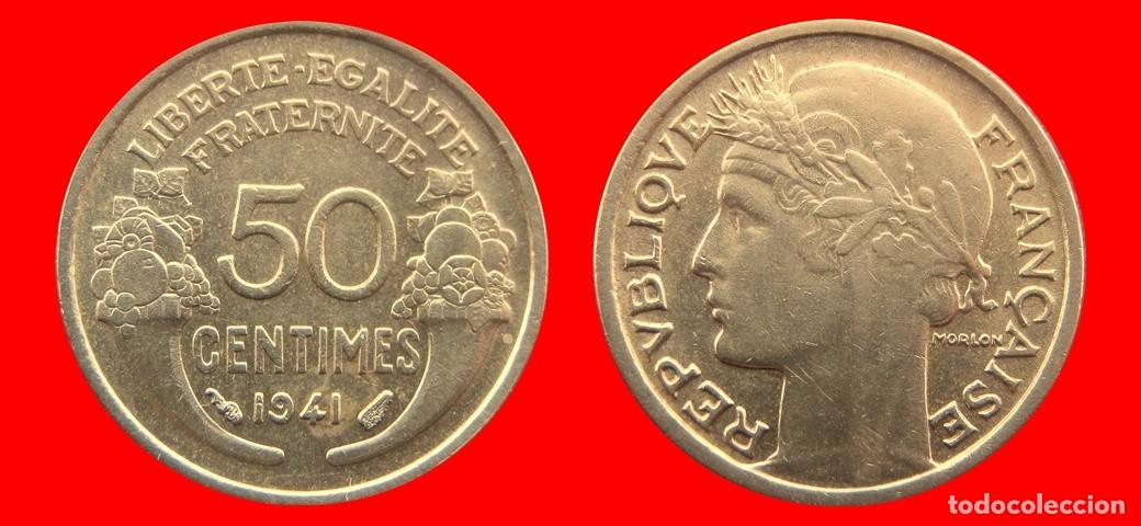 Monedas antiguas de Europa: 50 CENTIMOS 1941 FRANCIA-156451