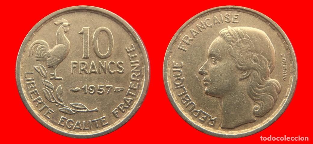 Monedas antiguas de Europa: 10 FRANCOS 1957 FRANCIA-156454