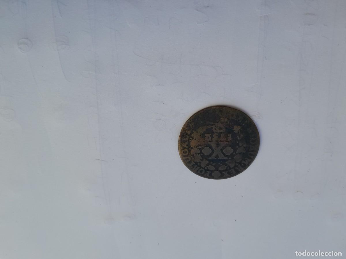 Monedas antiguas de Europa: 10 REIS 1752 . PORTUGAL JOSE I