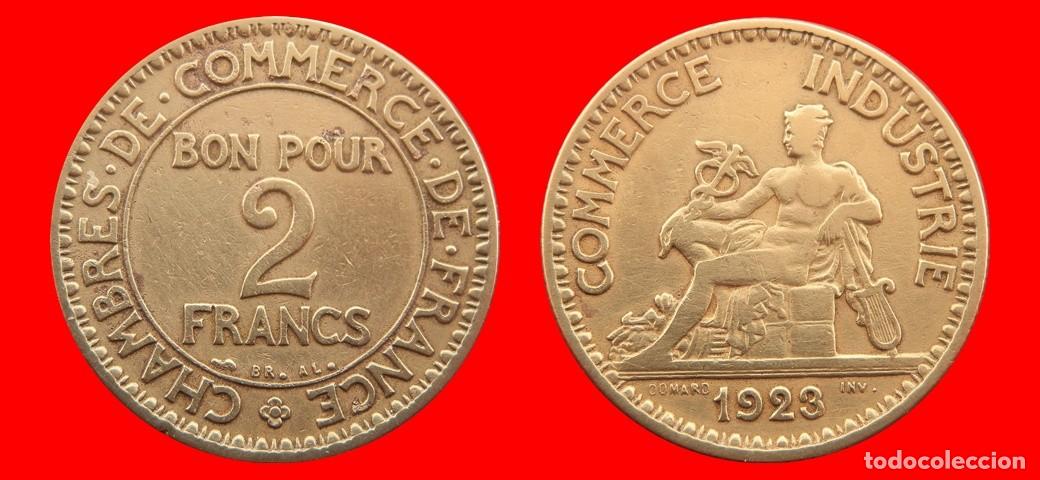 Monedas antiguas de Europa: 2 FRANCOS 1923 FRANCIA-156461