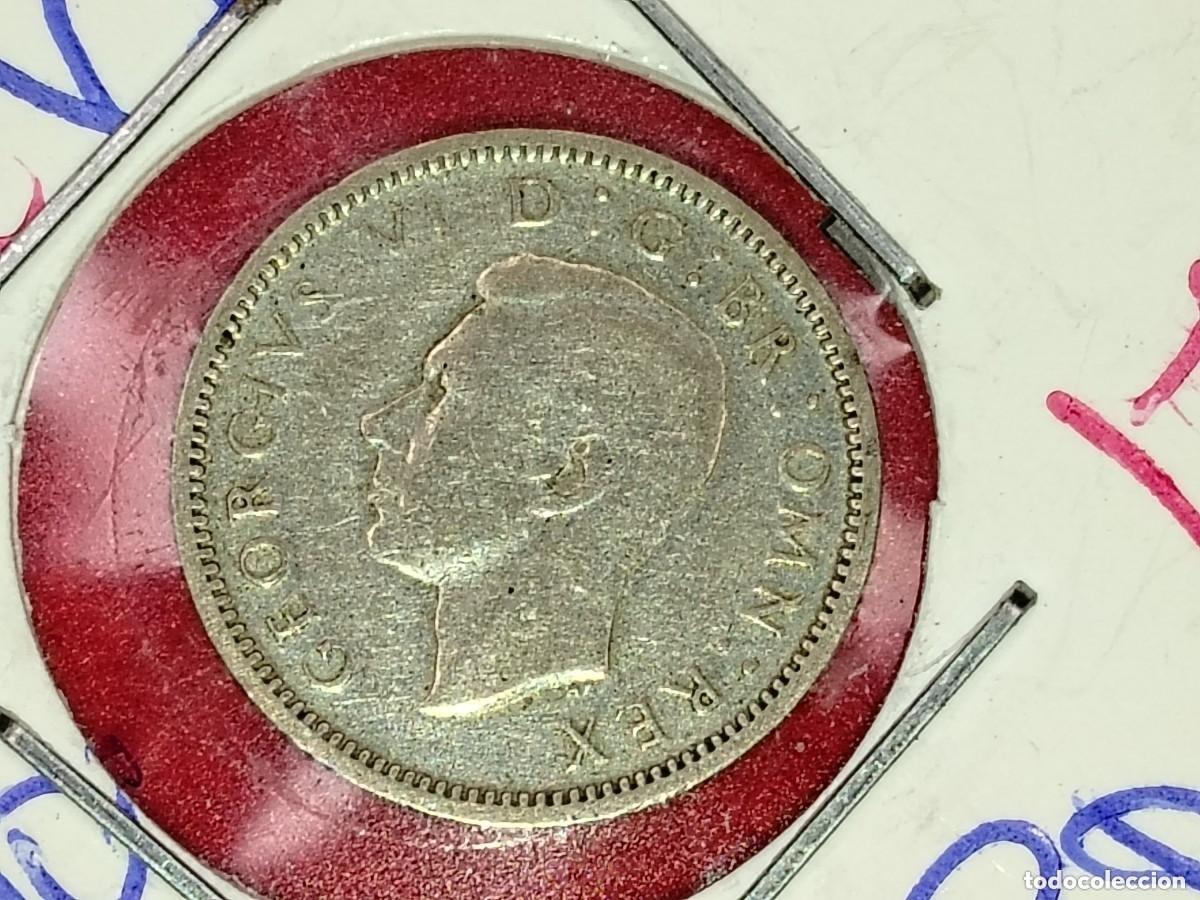 Monete antiche di Europa: GRAN BRETA&Ntilde;A 6 PENIQUES (PENCE) PLATA 1942 - GEORGE VI - BC+