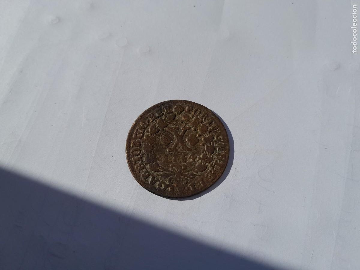 Monedas antiguas de Europa: 10 REIS 1964 . PORTUGAL . JOSE I